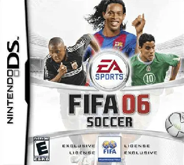 FIFA Soccer 06 (USA) box cover front